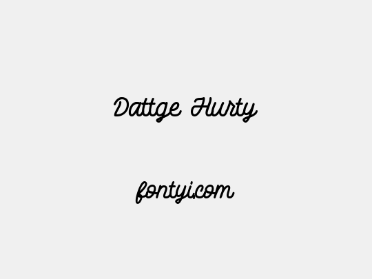 Dattge Hurty