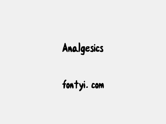 Analgesics