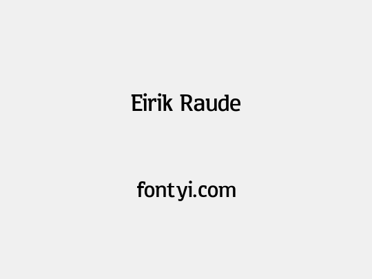 Eirik Raude