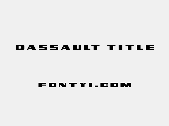 Dassault Title