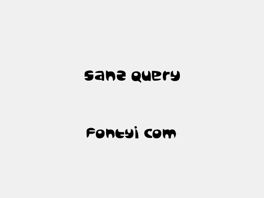 Sanz Query