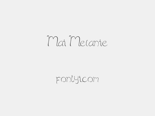 Mai Melanie