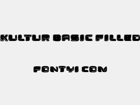 Kultur Basic Filled