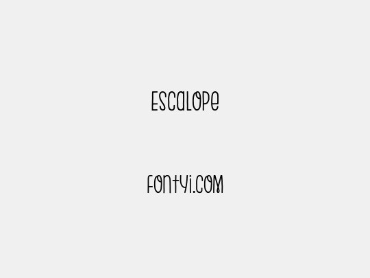 Escalope