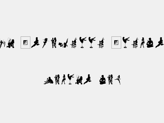 Sexy Silouette Stencils