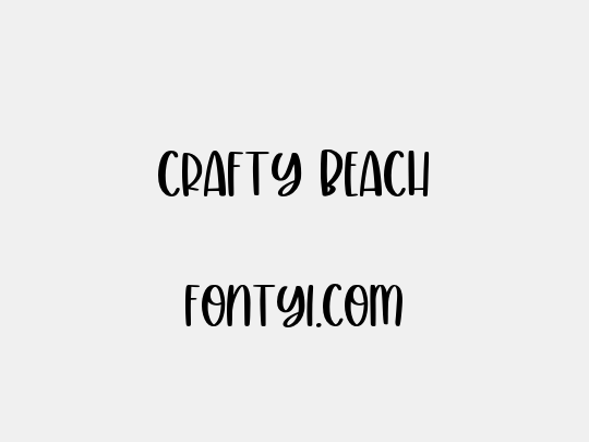 Crafty Beach