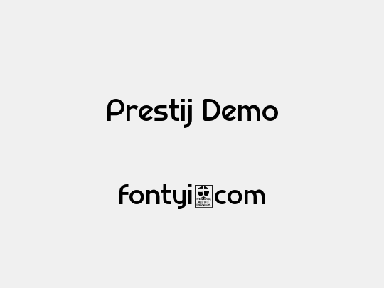 Prestij Demo