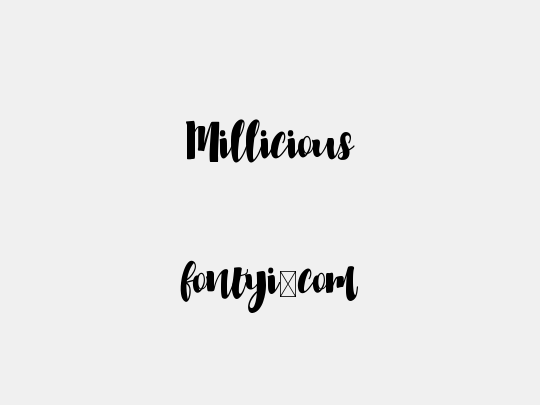 Millicious