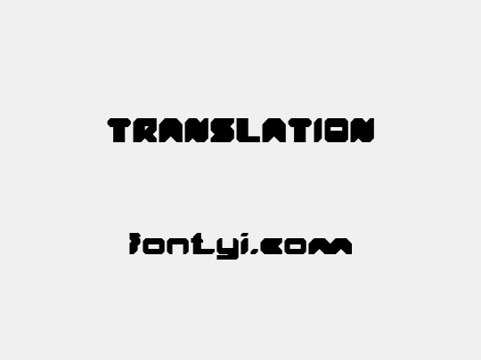 TRANSLATION