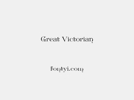 Great Victorian