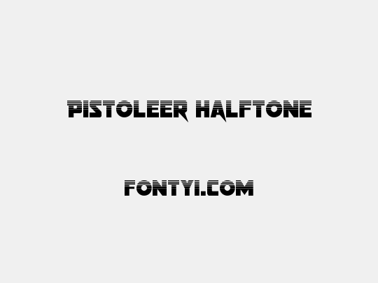 Pistoleer Halftone