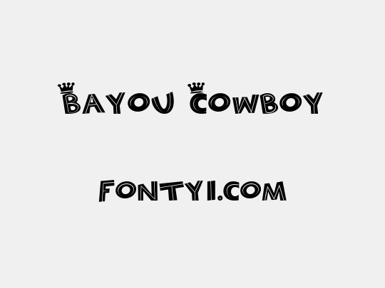 Bayou Cowboy