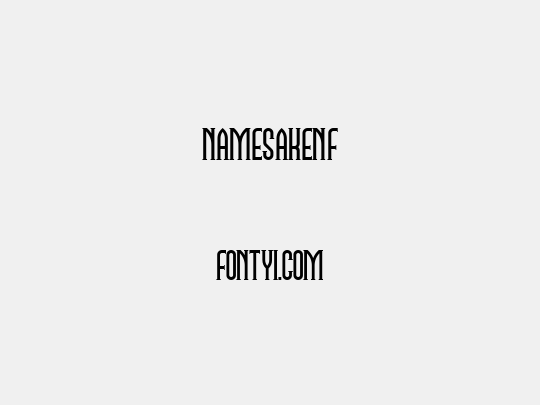 NamesakeNF