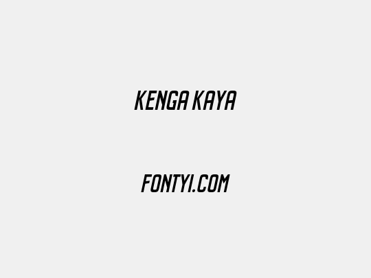 Kenga Kaya