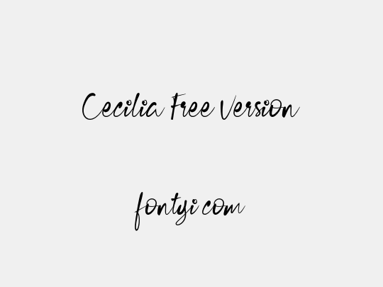 Cecilia Free Version
