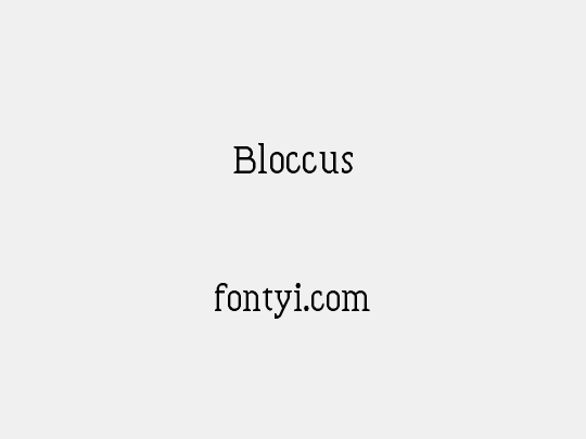Bloccus
