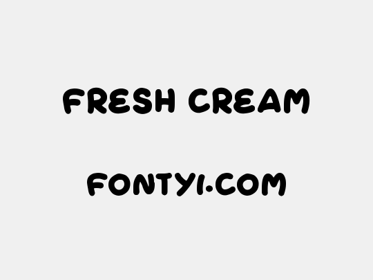 Fresh Cream