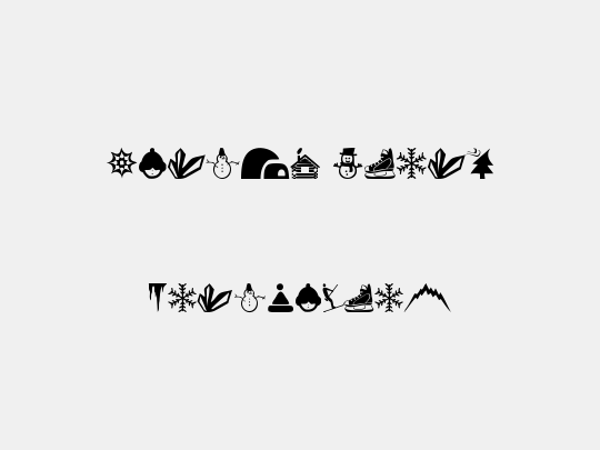Winter Icons