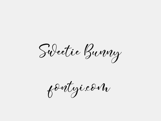Sweetie Bunny