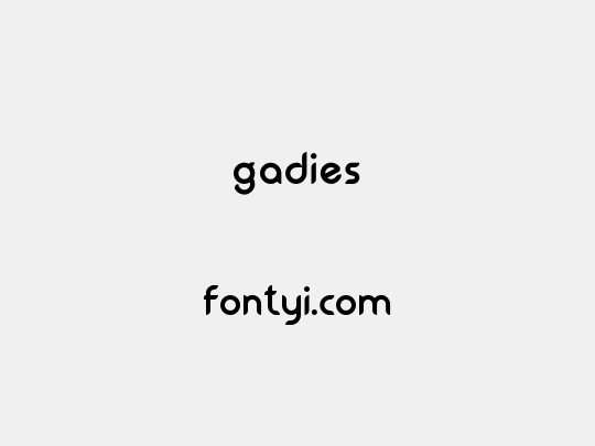 gadies