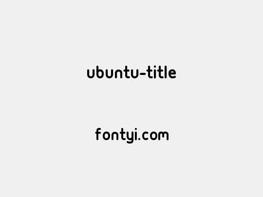 Ubuntu-Title