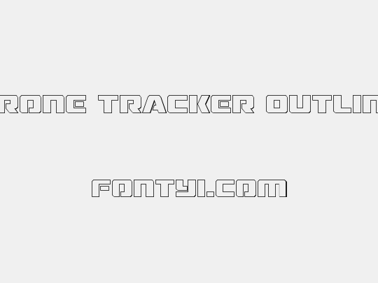 Drone Tracker Outline