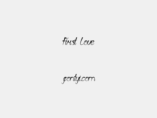 First Love
