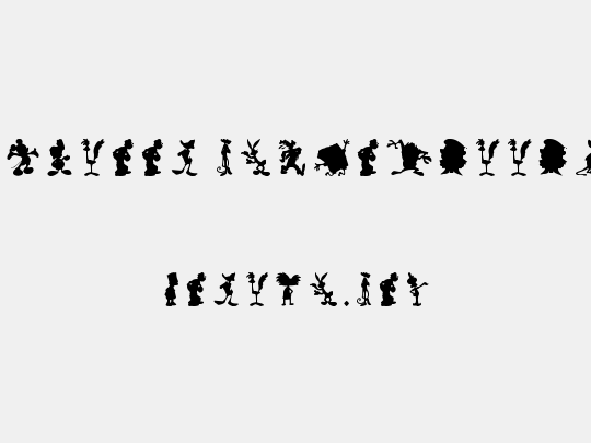 Cartoon Silhouettes