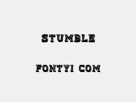 Stumble