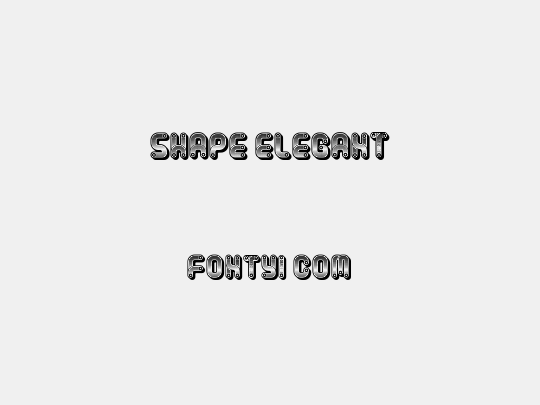 Shape Elegant