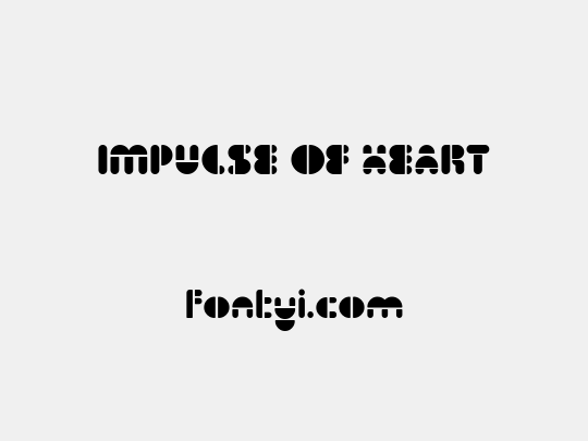 IMPULSE OF HEART