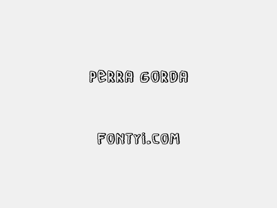 Perra Gorda