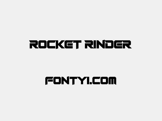 Rocket Rinder