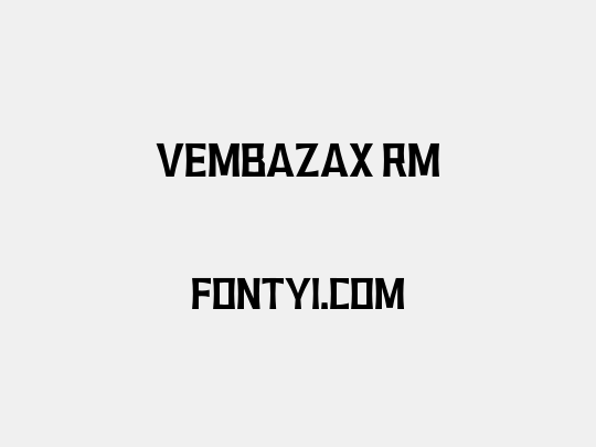 VEMBAZAX RM