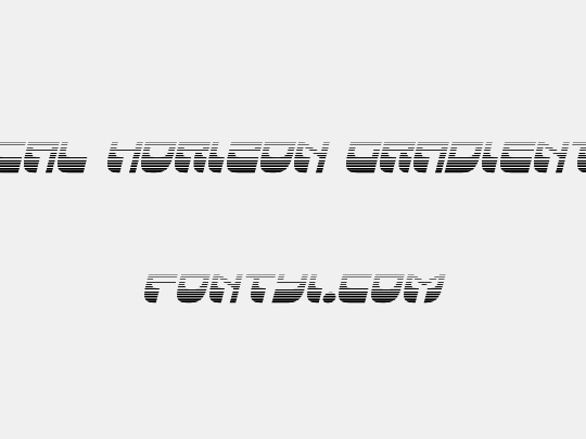 Vertical Horizon Gradient  Ital