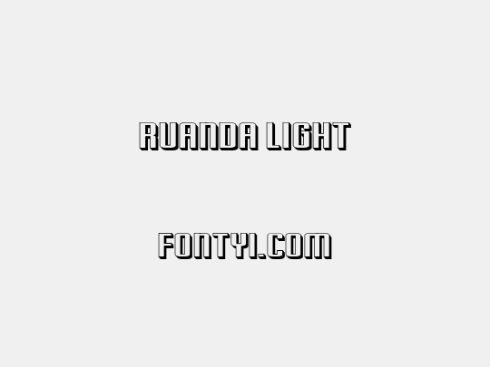 Ruanda Light