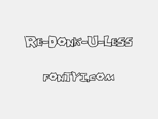 Re-Donk-U-Less