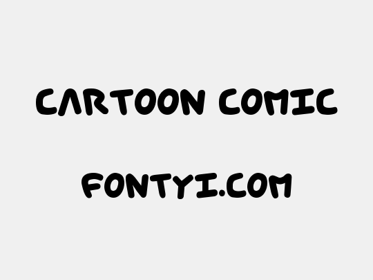 Cartoon Comic