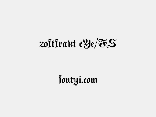zoftfrakt eYe/FS