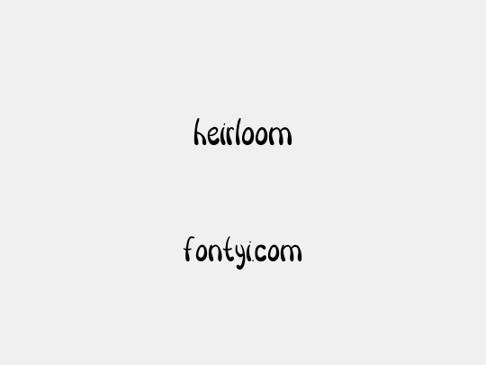 Heirloom