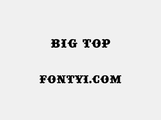 Big Top