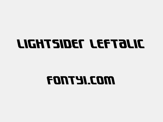 Lightsider Leftalic