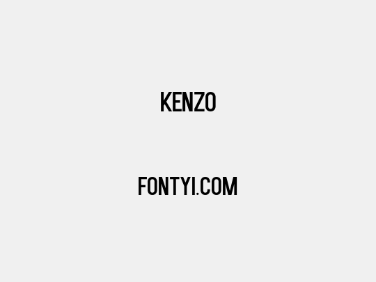 Kenzo