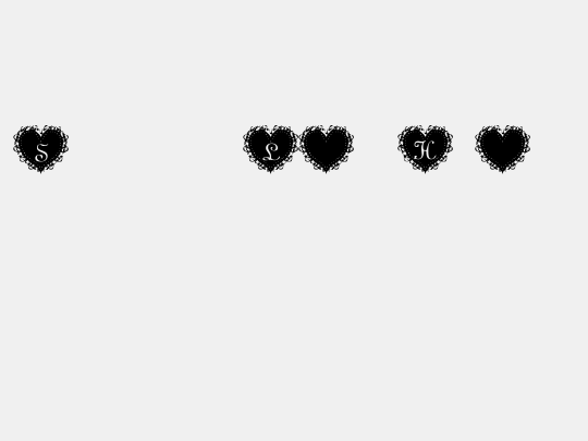 Summer's LaceHearts