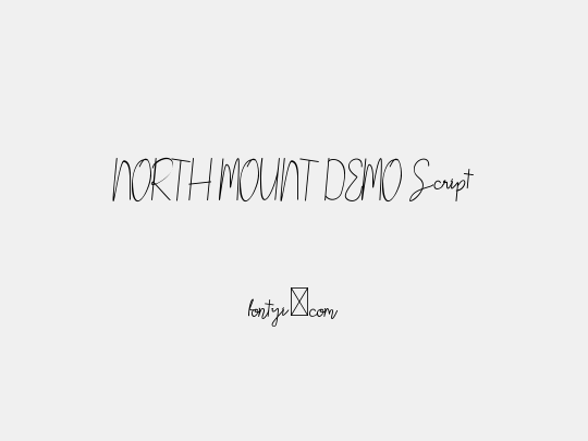 NORTH MOUNT DEMO Script