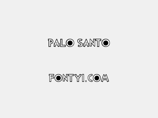 PALO SANTO