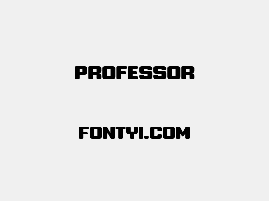 Professor