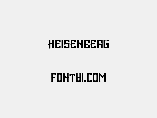 Heisenberg