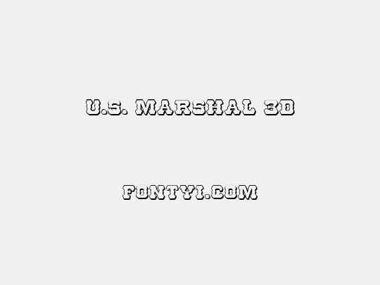 U.S. Marshal 3D