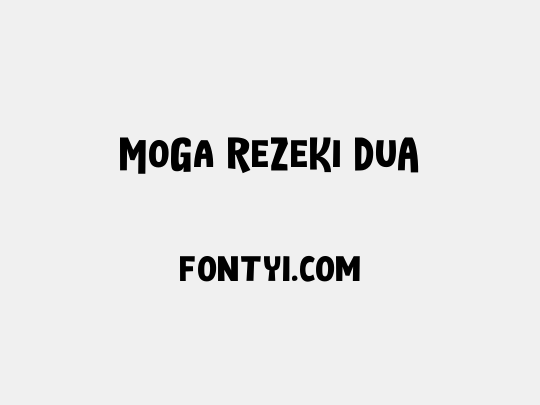 MoGa ReZeKi DuA